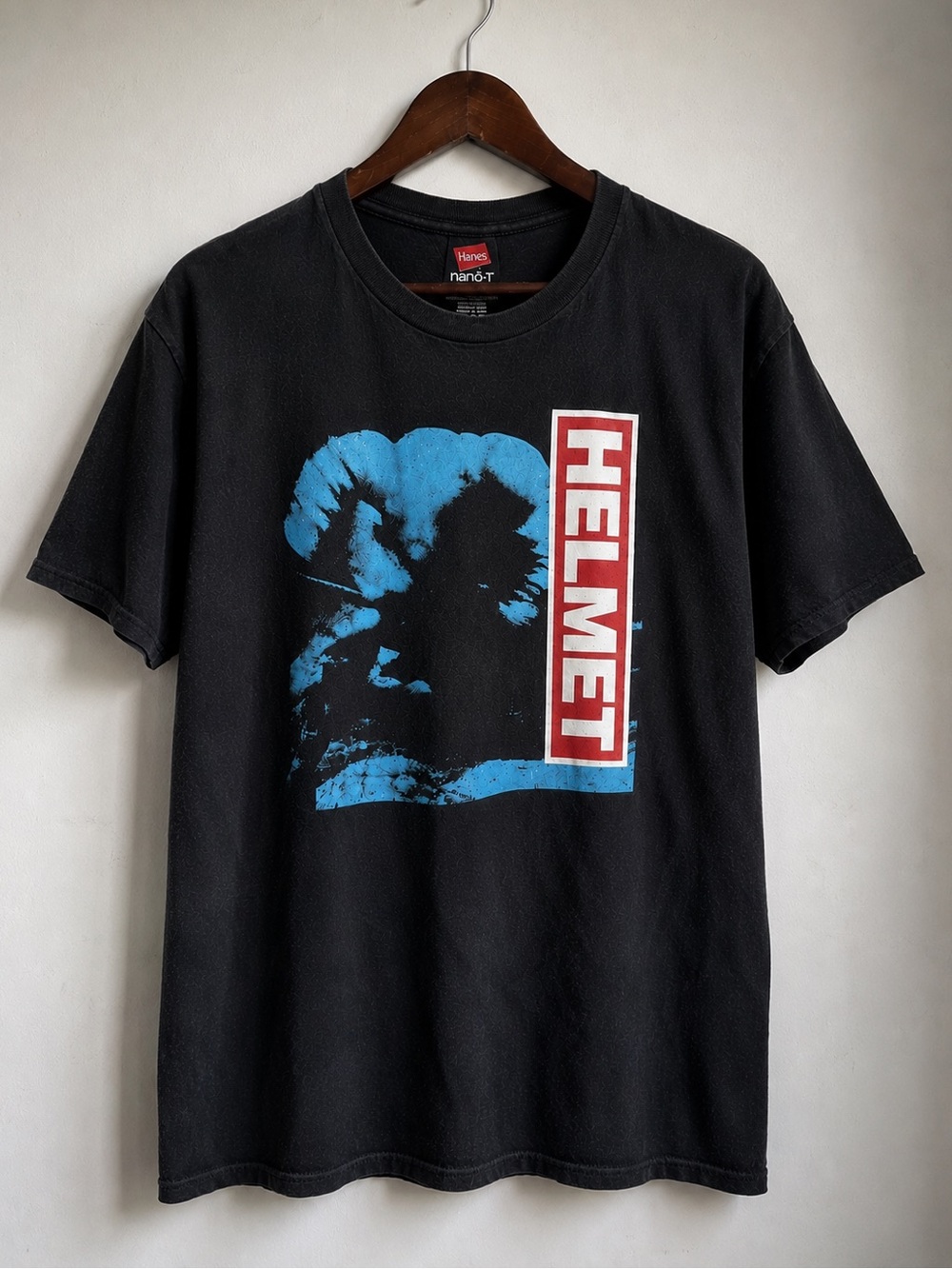 Helmet Concert T-Shirt XL Black Graphic Tee 100% Cotton NYC Show